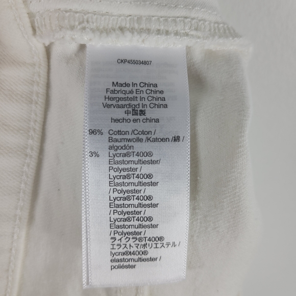 New Madewell Perfect Vintage Crop Distressed High Waist Button Fly Jeans - Picture 11 of 12